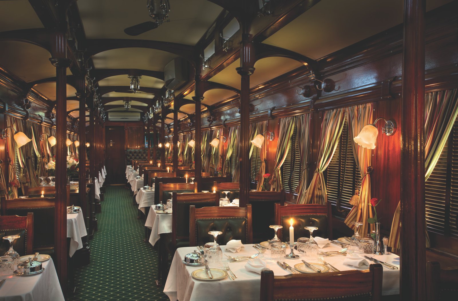 Rovos Rail luxury train journey - Dinner